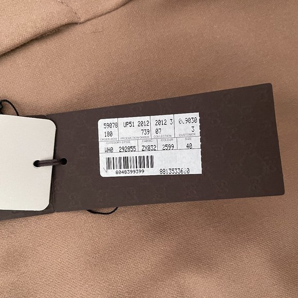 NWT GUCCI Flared Bottom Pants - Picture 8 of 11